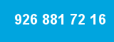 926 881 72 16